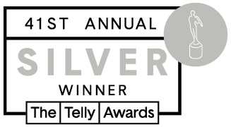 The 41st Telly Awards Silver Award Winner
